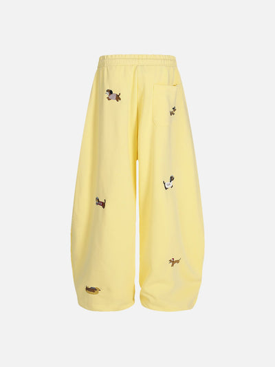 Dog Baggy Barrel Sweatpants