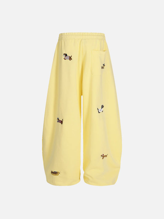 Dog Baggy Barrel Sweatpants