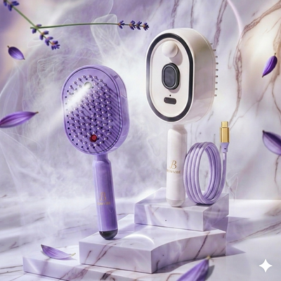Anti-Knot & Anti-Frizz Brush